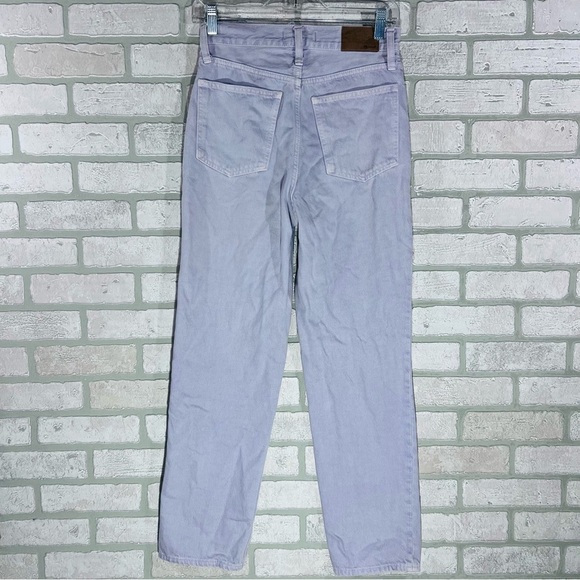 Madewell The Perfect Vintage Straight Jean in Distant Lavender Size 25 - Picture 6 of 12